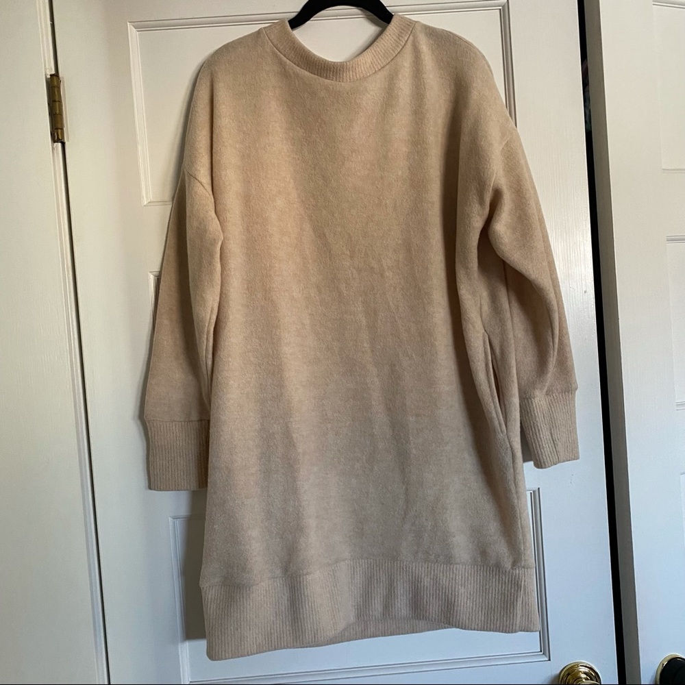CJLA Hallie Sweater Dress in Oatmeal